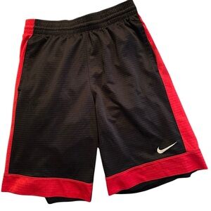 Nike Basketball Shorts Black‎ Red Border Pockets Men’s Size Small